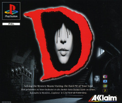 D for the Sony PlayStation Front Cover Box Scan