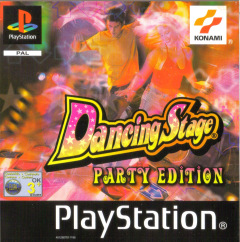 Dancing Stage: Party Edition for the Sony PlayStation Front Cover Box Scan