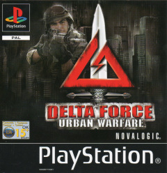 Delta Force: Urban Warfare for the Sony PlayStation Front Cover Box Scan