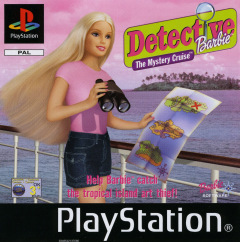 Detective Barbie: The Mystery Cruise for the Sony PlayStation Front Cover Box Scan