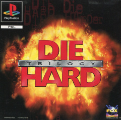 Die Hard Trilogy for the Sony PlayStation Front Cover Box Scan