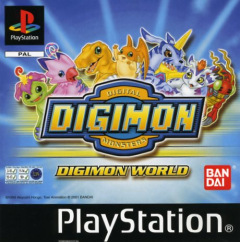 Digimon: Digimon World for the Sony PlayStation Front Cover Box Scan