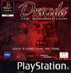 Dracula: The Resurrection for the Sony PlayStation Front Cover Box Scan
