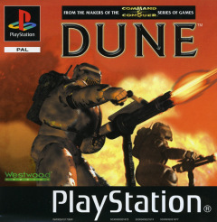 Dune for the Sony PlayStation Front Cover Box Scan