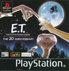 E.T.: The Extra-Terrestrial: The 20th Anniversary for the Sony PlayStation Front Cover Box Scan