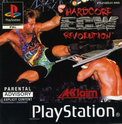 ECW: Hardcore Revolution for the Sony PlayStation Front Cover Box Scan