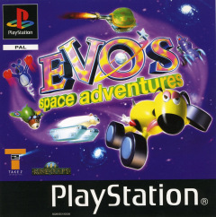 Evo's Space Adventures for the Sony PlayStation Front Cover Box Scan