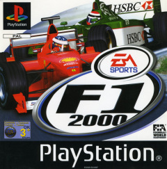 F1 2000 for the Sony PlayStation Front Cover Box Scan