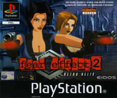 Fear Effect 2: Retro Helix for the Sony PlayStation Front Cover Box Scan