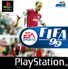 FIFA 99 for the Sony PlayStation Front Cover Box Scan