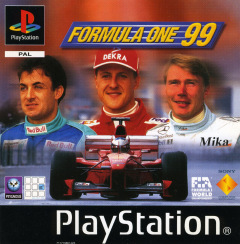 Formula One 99 for the Sony PlayStation Front Cover Box Scan