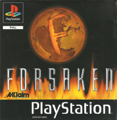 Forsaken for the Sony PlayStation Front Cover Box Scan