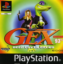 Gex 3D: Deep Cover Gecko for the Sony PlayStation Front Cover Box Scan