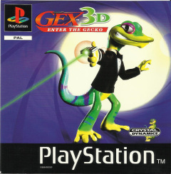 Gex 3D: Enter the Gecko for the Sony PlayStation Front Cover Box Scan