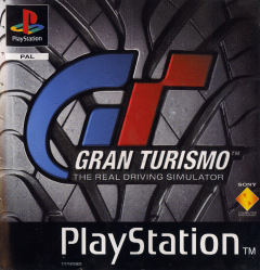 Gran Turismo: The Real Driving Simulator for the Sony PlayStation Front Cover Box Scan