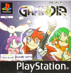 Grandia for the Sony PlayStation Front Cover Box Scan