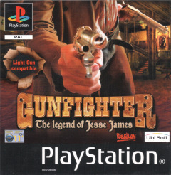 Gunfighter: The Legend of Jesse James for the Sony PlayStation Front Cover Box Scan