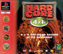 Hardcore 4x4 for the Sony PlayStation Front Cover Box Scan