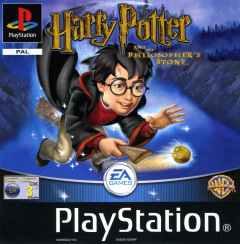 Harry Potter and the Philosopher's Stone for the Sony PlayStation Front Cover Box Scan