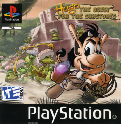 Hugo: The Quest For the Sunstones for the Sony PlayStation Front Cover Box Scan
