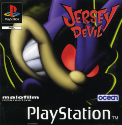 Jersey Devil for the Sony PlayStation Front Cover Box Scan