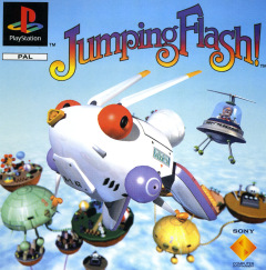 JumpingFlash! for the Sony PlayStation Front Cover Box Scan