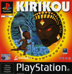 Kirikou for the Sony PlayStation Front Cover Box Scan