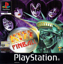 KISS Pinball for the Sony PlayStation Front Cover Box Scan