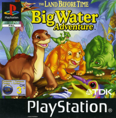 The Land Before Time: Big Water Adventure for the Sony PlayStation Front Cover Box Scan