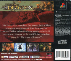 Scan of The Legend of Dragoon