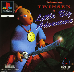 Little Big Adventure (Introducing Twinsen in...) for the Sony PlayStation Front Cover Box Scan