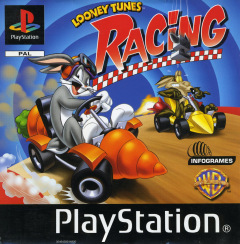 Looney Tunes Racing for the Sony PlayStation Front Cover Box Scan