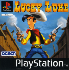 Lucky Luke for the Sony PlayStation Front Cover Box Scan