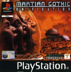 Martian Gothic: Unification for the Sony PlayStation Front Cover Box Scan