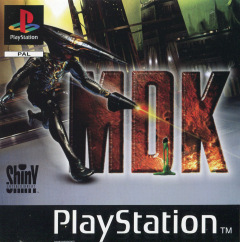 MDK for the Sony PlayStation Front Cover Box Scan