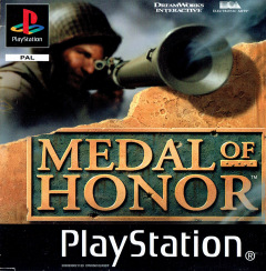 Medal of Honor for the Sony PlayStation Front Cover Box Scan
