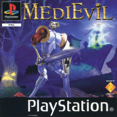 MediEvil for the Sony PlayStation Front Cover Box Scan