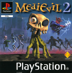 MediEvil 2 for the Sony PlayStation Front Cover Box Scan