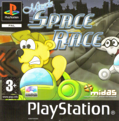 Miracle Space Race for the Sony PlayStation Front Cover Box Scan