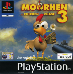 Moorhen 3: … Chicken Chase for the Sony PlayStation Front Cover Box Scan
