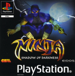 Ninja: Shadow of Darkness for the Sony PlayStation Front Cover Box Scan