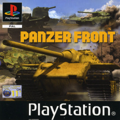 Panzer Front for the Sony PlayStation Front Cover Box Scan