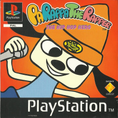 PaRappa the Rapper: The Hip Hop Hero for the Sony PlayStation Front Cover Box Scan