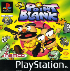 Point Blank for the Sony PlayStation Front Cover Box Scan