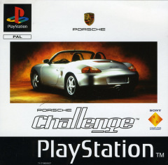 Porsche Challenge for the Sony PlayStation Front Cover Box Scan