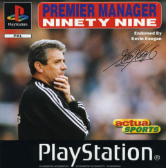 Premier Manager Ninety Nine for the Sony PlayStation Front Cover Box Scan