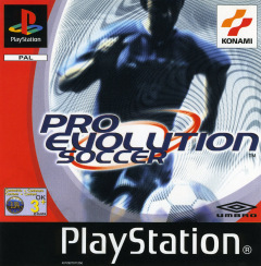 Pro Evolution Soccer for the Sony PlayStation Front Cover Box Scan