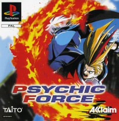 Psychic Force for the Sony PlayStation Front Cover Box Scan