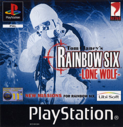 Tom Clancy's Rainbow Six: Lone Wolf for the Sony PlayStation Front Cover Box Scan