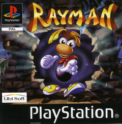Rayman for the Sony PlayStation Front Cover Box Scan